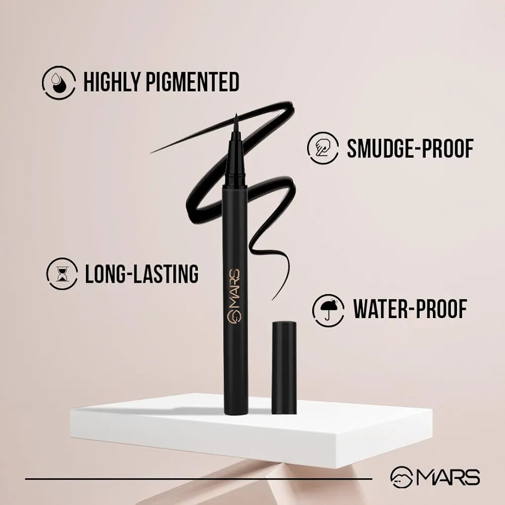City Stroke Charming Eyes Liquid Eyeliner 04- Black