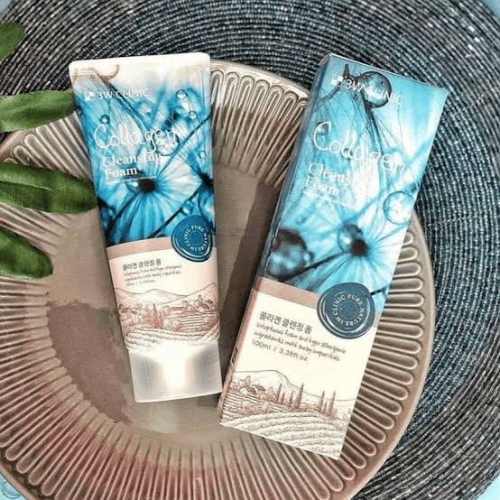 3W Clinic Collagen Foam Cleansing – 100ml