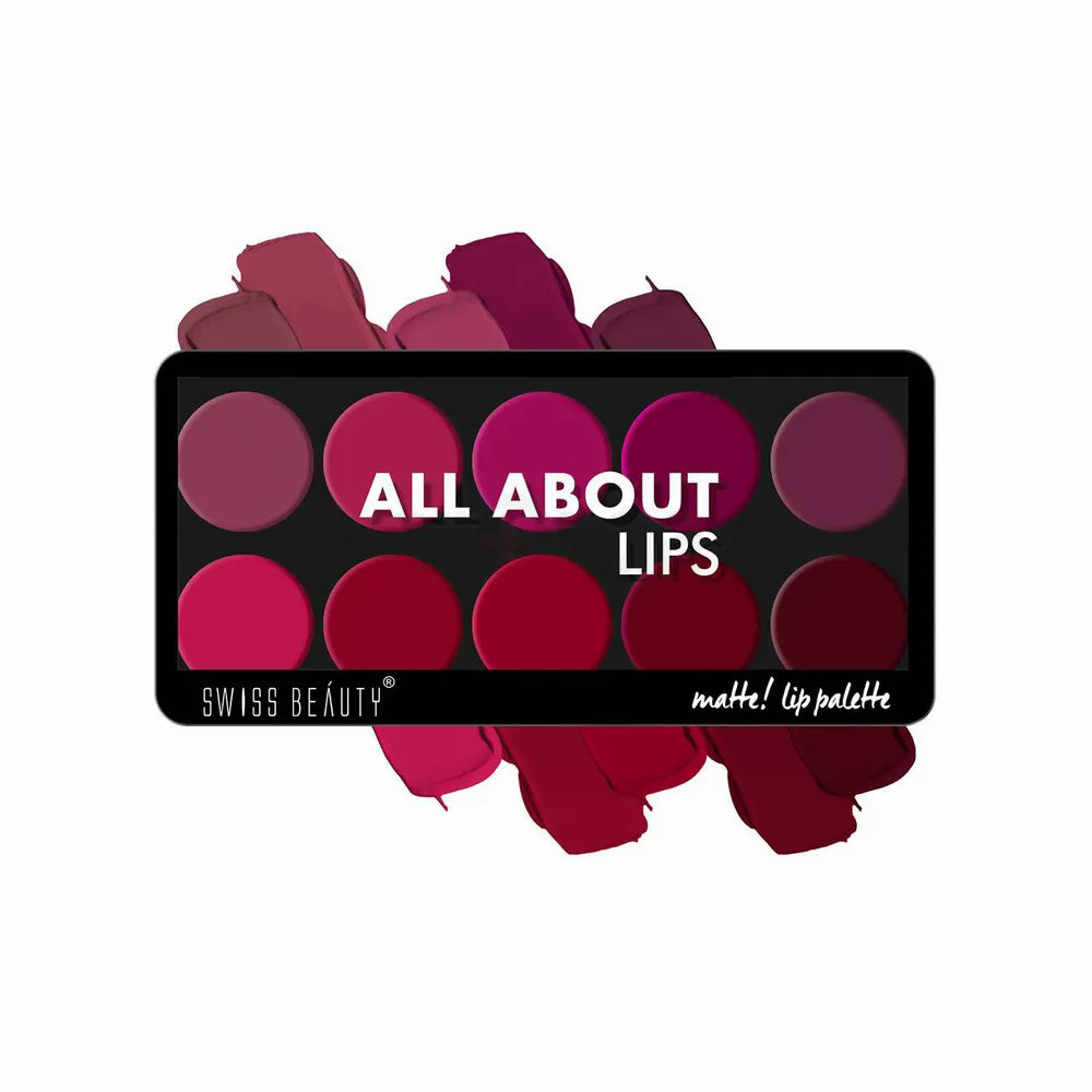 Swiss Beauty Matte lip palette