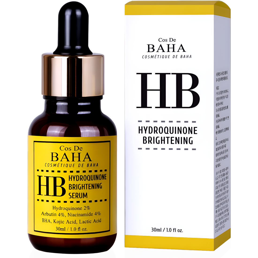 Cos De Baha HB 2% Hydroquinone Brightening Serum 30ml
