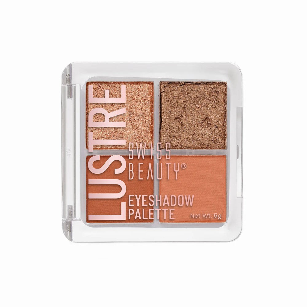 Swiss Beauty 4-in-1 Lustre Eyeshadow Palette