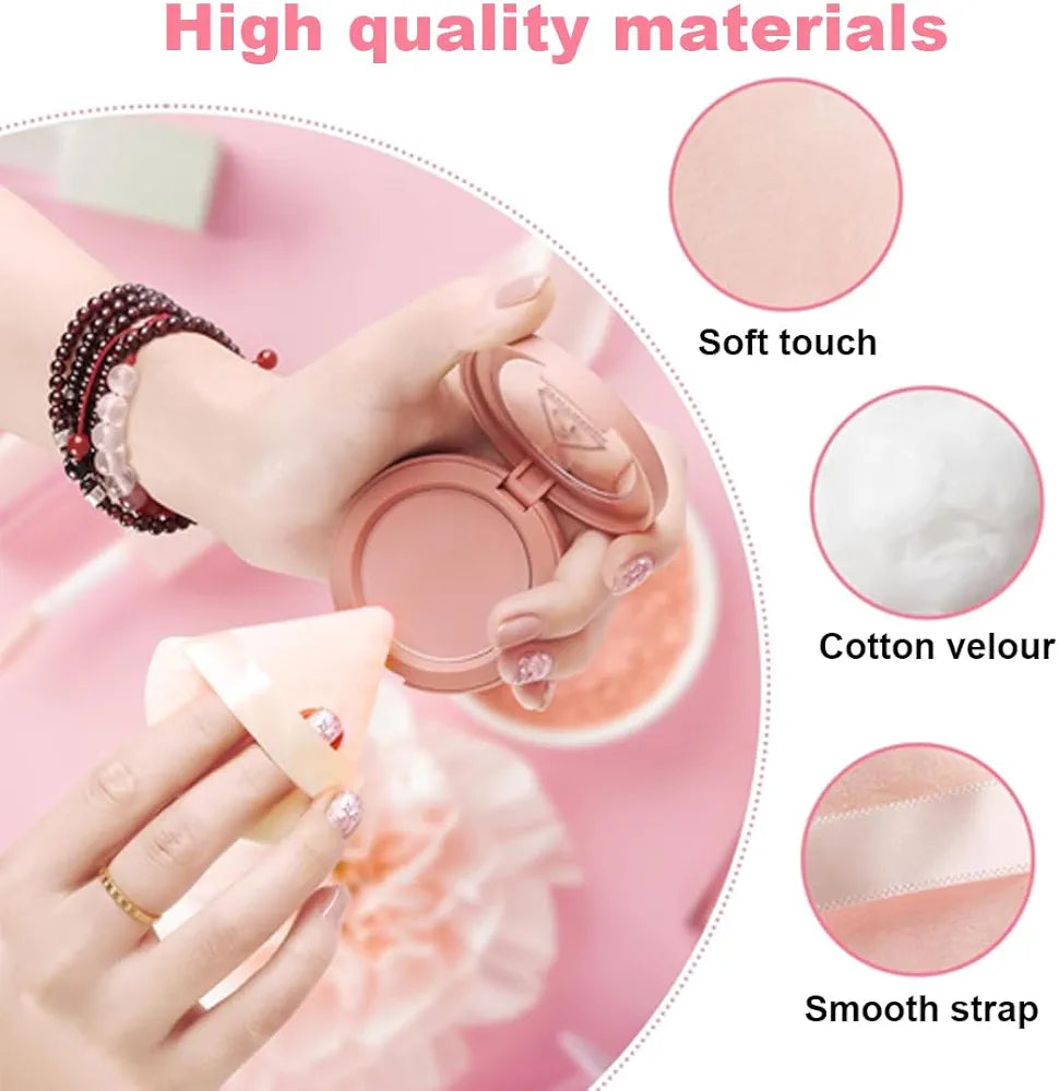 Maange Triangle Powder Puff ( Each Price )