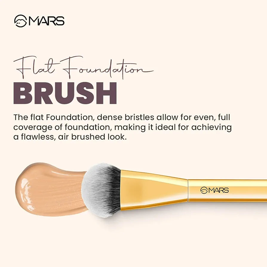 Mars Flat Foundation Brush