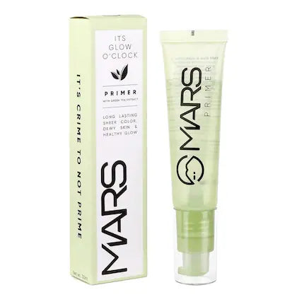 MARS Dewy Face Primer | It's Glow O' Clock, (T2), 30ml