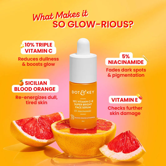 10% Vitamin C+E Super Bright Face Serum