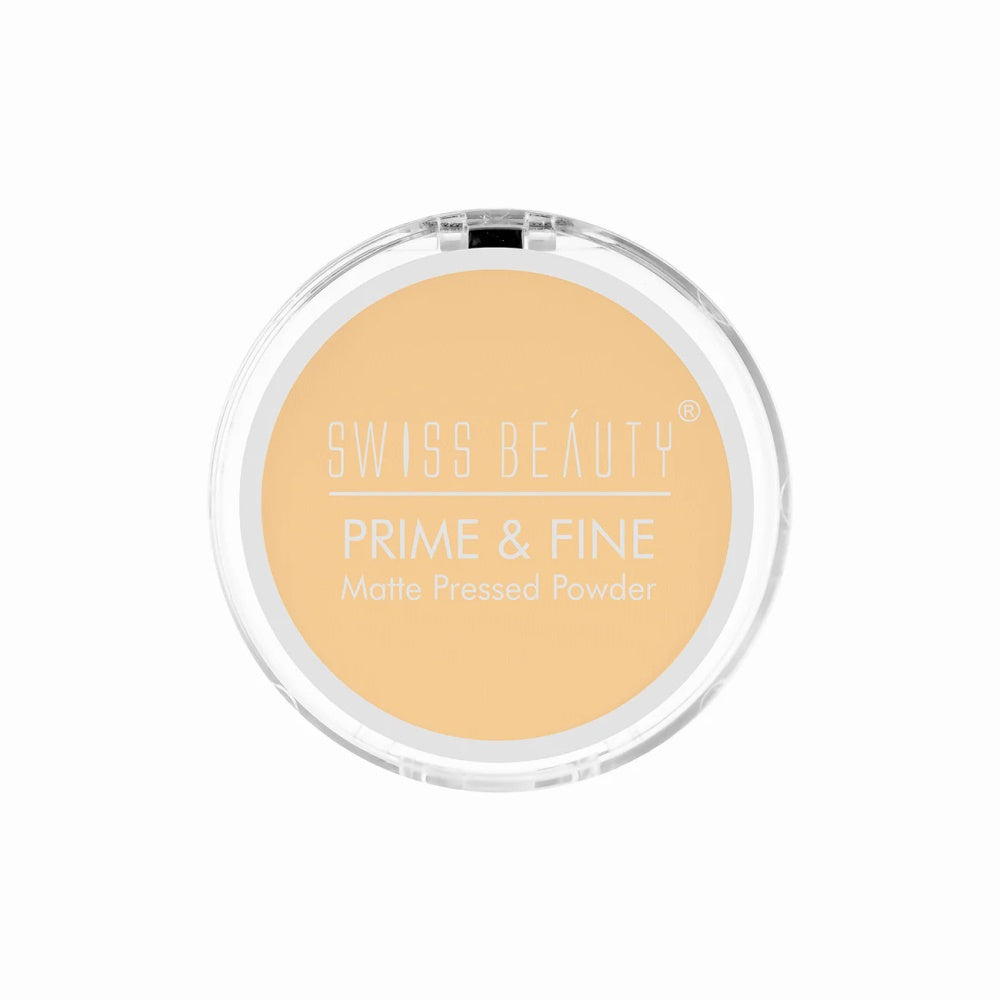 Swiss Beauty prime & Fine matte pressed Powder