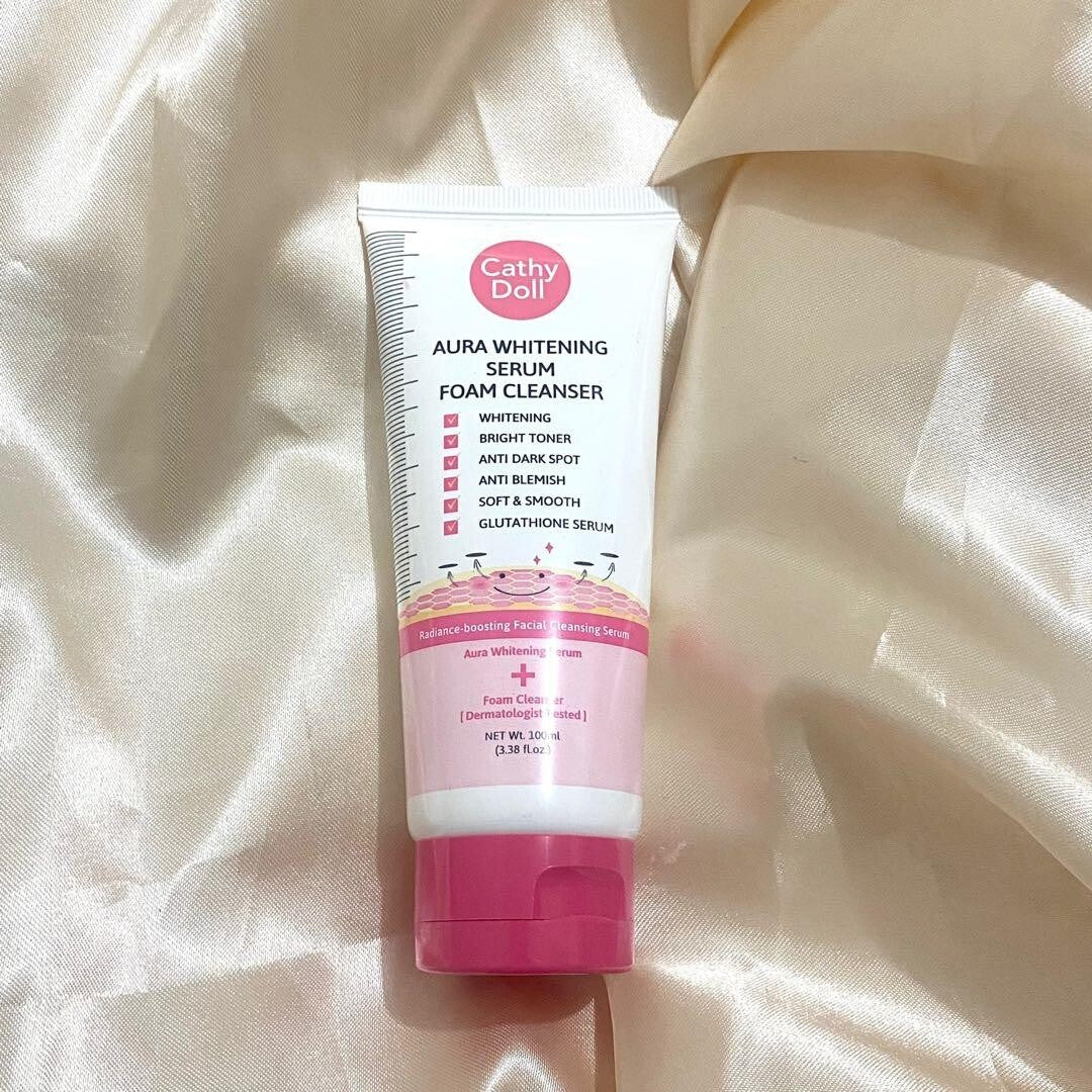 Cathy Doll Aura Whitening Serum Foam Cleanser