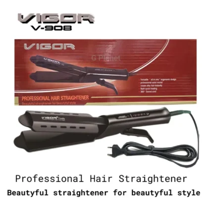 VIGOR V-908 Fast Hair Straightener Professional Hair Iron, Heavy Duty