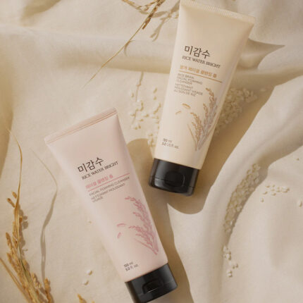 Rice Water Bright Cleansing Foam 100ml | Face Wash for Glowing Skin, Korean Skin Care Products, For All Skin Types