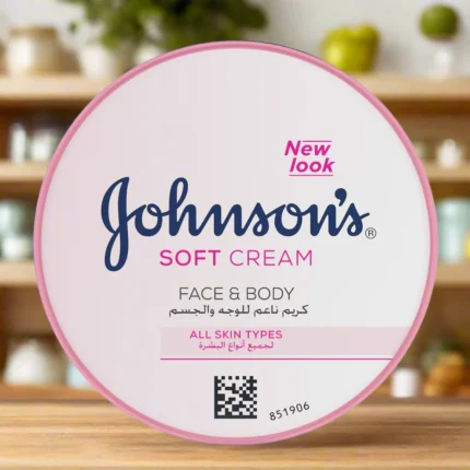 Johnson's Soft Cream for Face & Body 300 ml + 100 ml Free - delivered by Taw9eel Fast