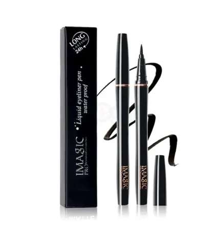 IMAGIC Gel Eyeliner Pen Long lasting Waterproof Kajal Eyeliner - Black